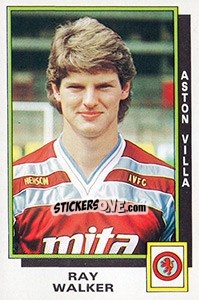 Sticker Ray Walker - UK Football 1985-1986 - Panini