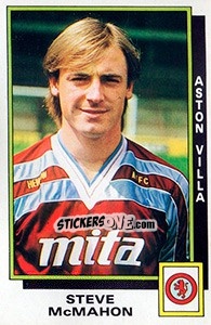 Figurina Steve McMahon - UK Football 1985-1986 - Panini