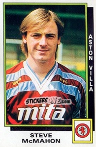 Sticker Steve McMahon - UK Football 1985-1986 n. 33 - Panini