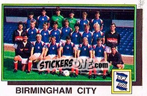 Figurina Team - UK Football 1985-1986 - Panini