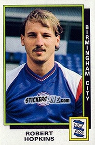 Cromo Robert Hopkins - UK Football 1985-1986 n. 49 - Panini
