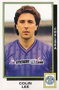 Sticker Colin Lee - UK Football 1985-1986 n. 58 - Panini