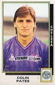 Cromo Colin Pates - UK Football 1985-1986 n. 60 - Panini