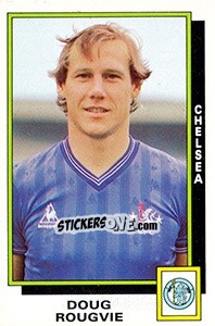 Cromo Doug Rougvie - UK Football 1985-1986 - Panini