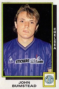 Sticker John Bumstead - UK Football 1985-1986 n. 63 - Panini