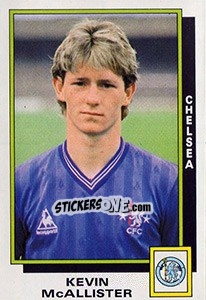 Sticker Kevin McAllister - UK Football 1985-1986 n. 67 - Panini