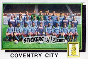 Cromo Team - UK Football 1985-1986 n. 70 - Panini