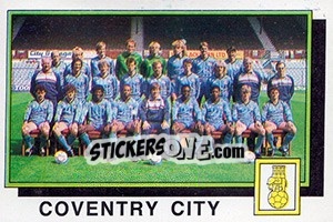 Sticker Team - UK Football 1985-1986 - Panini