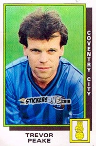 Cromo Trevor Peake - UK Football 1985-1986 - Panini