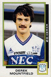 Cromo Derek Mountfield - UK Football 1985-1986 - Panini