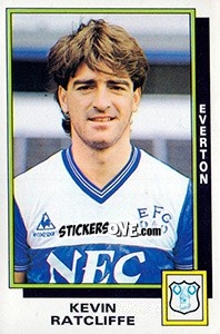 Sticker Kevin Ratcliffe - UK Football 1985-1986 n. 91 - Panini