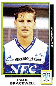 Figurina Paul Bracewell - UK Football 1985-1986 n. 94 - Panini