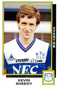 Sticker Kevin Sheedy - UK Football 1985-1986 n. 97 - Panini