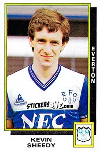 Sticker Kevin Sheedy - UK Football 1985-1986 - Panini