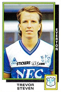 Sticker Trevor Steven - UK Football 1985-1986 n. 98 - Panini