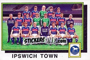 Sticker Team - UK Football 1985-1986 n. 102 - Panini
