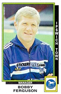 Sticker Bobby Ferguson - UK Football 1985-1986 - Panini