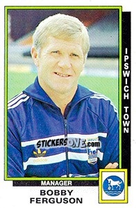 Sticker Bobby Ferguson - UK Football 1985-1986 n. 104 - Panini