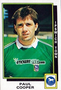 Sticker Paul Cooper - UK Football 1985-1986 - Panini
