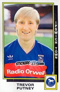 Sticker Trevor Putney - UK Football 1985-1986 - Panini