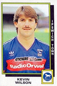 Figurina Kevin Wilson - UK Football 1985-1986 - Panini
