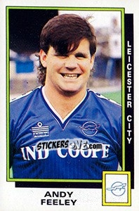 Cromo Andy Feeley - UK Football 1985-1986 - Panini