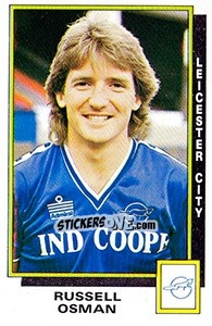 Sticker Russell Osman - UK Football 1985-1986 n. 126 - Panini