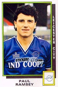 Sticker Paul Ramsey - UK Football 1985-1986 - Panini