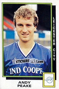 Cromo Andy Peake - UK Football 1985-1986 - Panini