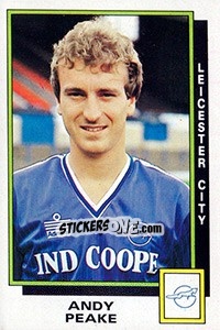 Sticker Andy Peake - UK Football 1985-1986 n. 129 - Panini