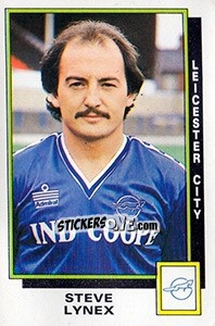 Figurina Steve Lynex - UK Football 1985-1986 - Panini