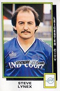 Sticker Steve Lynex - UK Football 1985-1986 n. 132 - Panini