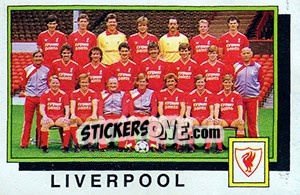 Sticker Team - UK Football 1985-1986 - Panini