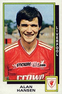 Sticker Alan Kennedy - UK Football 1985-1986 n. 141 - Panini