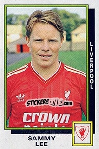 Figurina Sammy Lee - UK Football 1985-1986 n. 144 - Panini