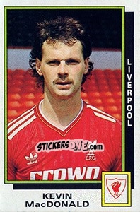 Sticker Kevin MacDonald - UK Football 1985-1986 n. 145 - Panini
