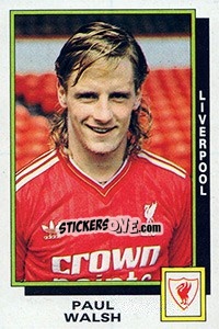 Cromo Paul Walsh - UK Football 1985-1986 n. 148 - Panini