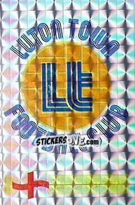 Sticker Badge - UK Football 1985-1986 n. 151 - Panini