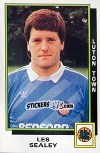 Sticker Les Sealey - UK Football 1985-1986 n. 153 - Panini