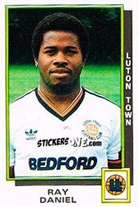Sticker Ray Daniel - UK Football 1985-1986 n. 162 - Panini