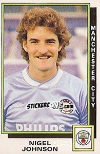 Sticker Nigel Johnson - UK Football 1985-1986 n. 171 - Panini