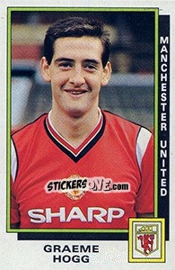 Cromo Graeme Hogg - UK Football 1985-1986 n. 190 - Panini