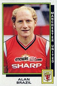 Cromo Alan Brazil - UK Football 1985-1986 n. 193 - Panini