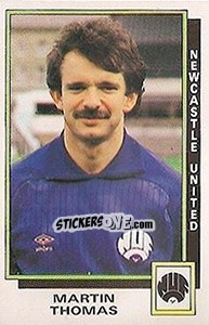 Sticker Martin Thomas - UK Football 1985-1986 n. 201 - Panini