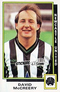 Figurina David McCreery - UK Football 1985-1986 - Panini