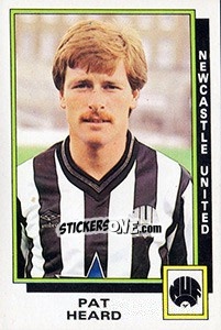 Sticker Pat Heard - UK Football 1985-1986 - Panini