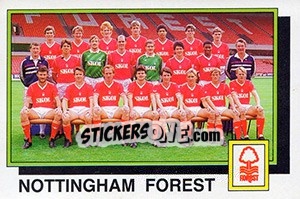 Figurina Team - UK Football 1985-1986 - Panini