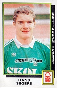 Sticker Hans Segers - UK Football 1985-1986 n. 217 - Panini
