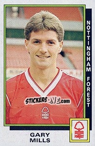 Sticker Gary Mills - UK Football 1985-1986 n. 224 - Panini