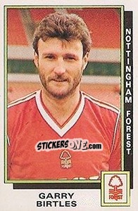 Sticker Garry Birtles - UK Football 1985-1986 - Panini